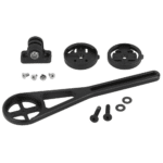 Bmc Alloy Computer Mount For Ics Carbon Aero Cockpit With Wahoo And Garmin Inserts, Including Gopro Mount