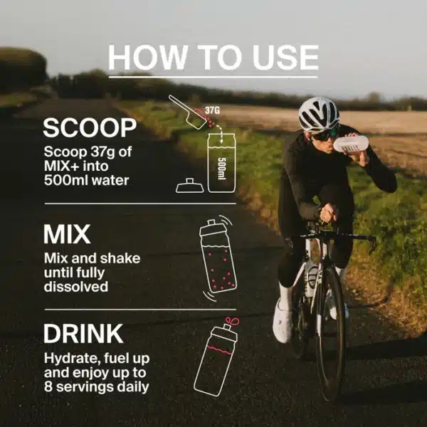 Styrkr Mix+ Pink Grapefruit Carb Drink 30g. - Image 5