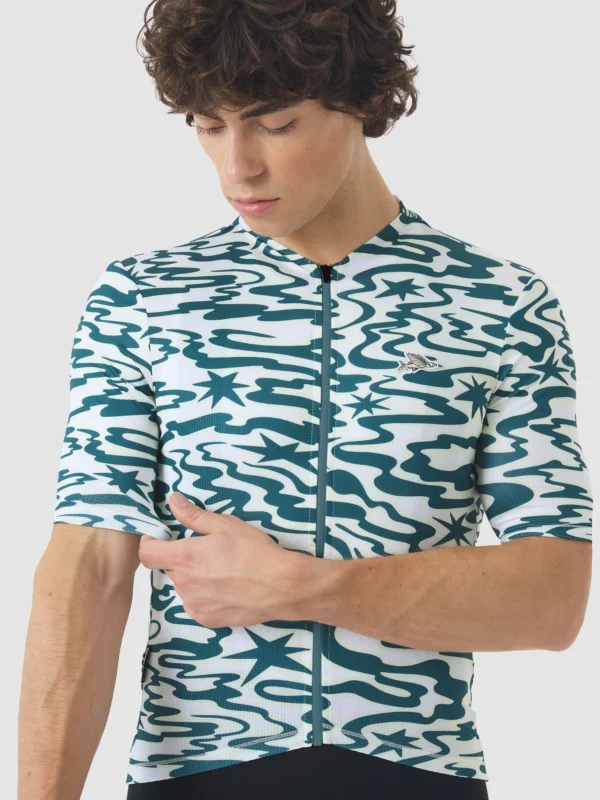 Cafe Du Cycliste Jersey Short Sleeve Laurette Men - Image 2