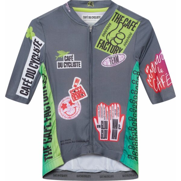 Cafe Du Cycliste Bergida Cafة Factory V2 Jersey Short Sleeve Men - Image 7