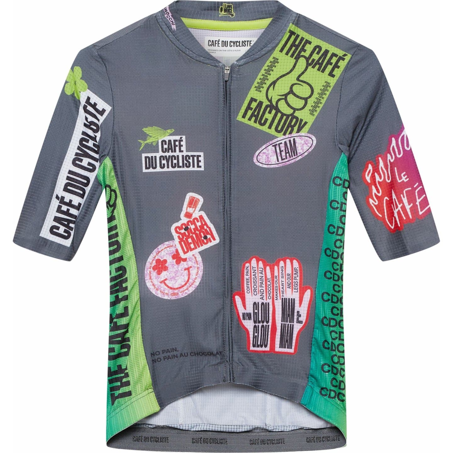 Cafe Du Cycliste Bergida Cafة Factory V2 Jersey Short Sleeve Women - Image 1