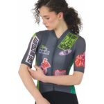 Cafe Du Cycliste Bergida Cafة Factory V2 Jersey Short Sleeve Women - Image 3