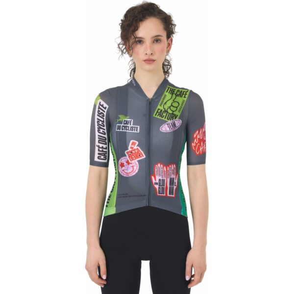 Cafe Du Cycliste Bergida Cafة Factory V2 Jersey Short Sleeve Women - Image 7