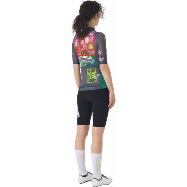 Cafe Du Cycliste Bergida Cafة Factory V2 Jersey Short Sleeve Women - Image 6
