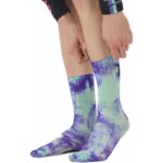 Cafe Du Cycliste Tie Dye Topologie Socks Unisex - Image 3