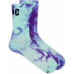 Cafe Du Cycliste Tie Dye Topologie Socks Unisex