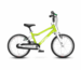 Lime-green Woom 3 kids' bike - Bikeera Woom size guide