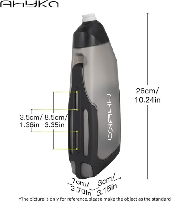 Ahyka Aero Water Bottle And Cage 610 Ml - Image 2