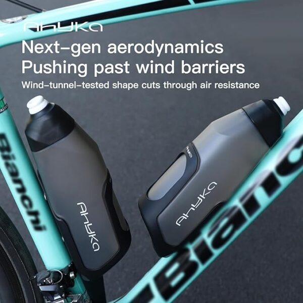 Ahyka Aero Water Bottle And Cage 610 Ml - Image 4