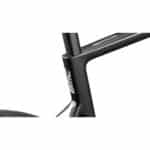 BMC Teammachine SLR THREE in Black, seat tube and aero seatpost close-up