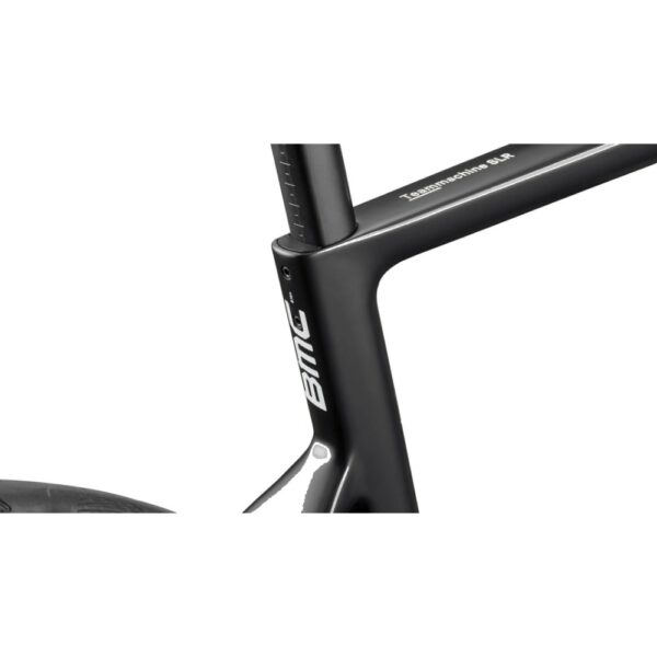 BMC Teammachine SLR THREE in Black, seat tube and aero seatpost close-up