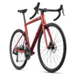 BMC Teammachine SLR TWO 2027 carbon road bike in Neon Red, front three-quarter view