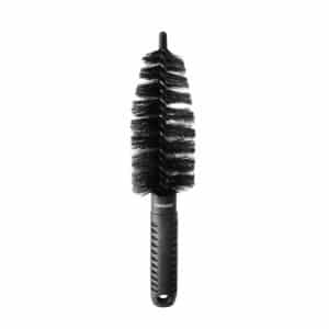 Dynamic Cone Brush with tapered black nylon bristles and plastic handle