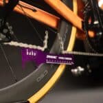 Dynamic Double Checker chain hook holding the chain slack for fitting a quick link