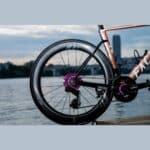 Farsports EVO C4 carbon wheelset fitted to a road bike