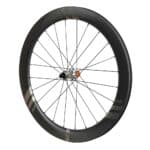 Farsports EVO C4 45mm carbon rear wheel with 24 spokes in 2:1 lacing