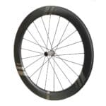 Side profile of a Farsports EVO C4 carbon wheel showing the 45mm rim depth