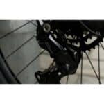 Shimano CUES RD-U4000 rear derailleur and 11-46T 9-speed cassette on the Polygon Siskiu D5 mountain bike