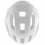 Top view of the uvex Traqa Mips helmet showing the open vent layout and head coverage