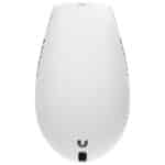 Top view of the uvex Ultimate Race X showing the CFD-optimised teardrop shell shape