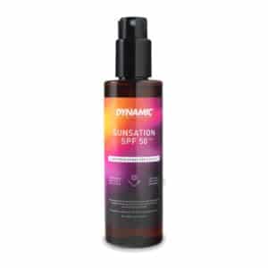 Dynamic Sunsation SPF 50 sunscreen spray for cyclists, 200 ml spray bottle