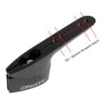 FastTT extended angled riser showing the 50 mm and 60 mm forward reach bolt positions
