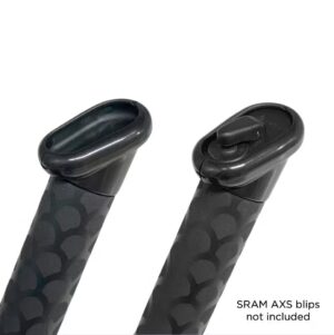 FastTT SRAM AXS blip cradles fitted in the ends of aero extensions