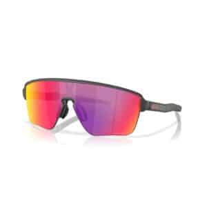 Oakley Corridor SQ sunglasses OO9415-03, matte grey smoke frame with Prizm Road lens, three-quarter view