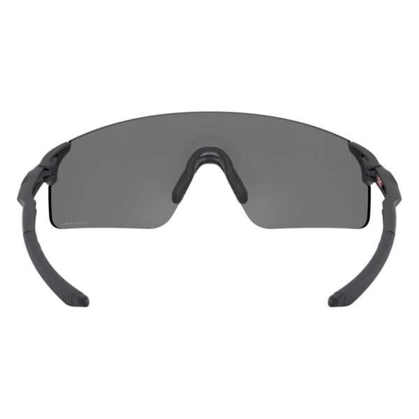 Inside view of Oakley EVZero Blades showing the nosepads and the inner side of the temples