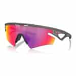 Oakley Sphaera Slash Giro d'Italia sunglasses OO9499-09, Giro Grey Smoke frame with Prizm Road lens, three-quarter view