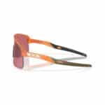 Oakley Sutro Lite S Matte Transparent Ginger, side profile of the frame and arm