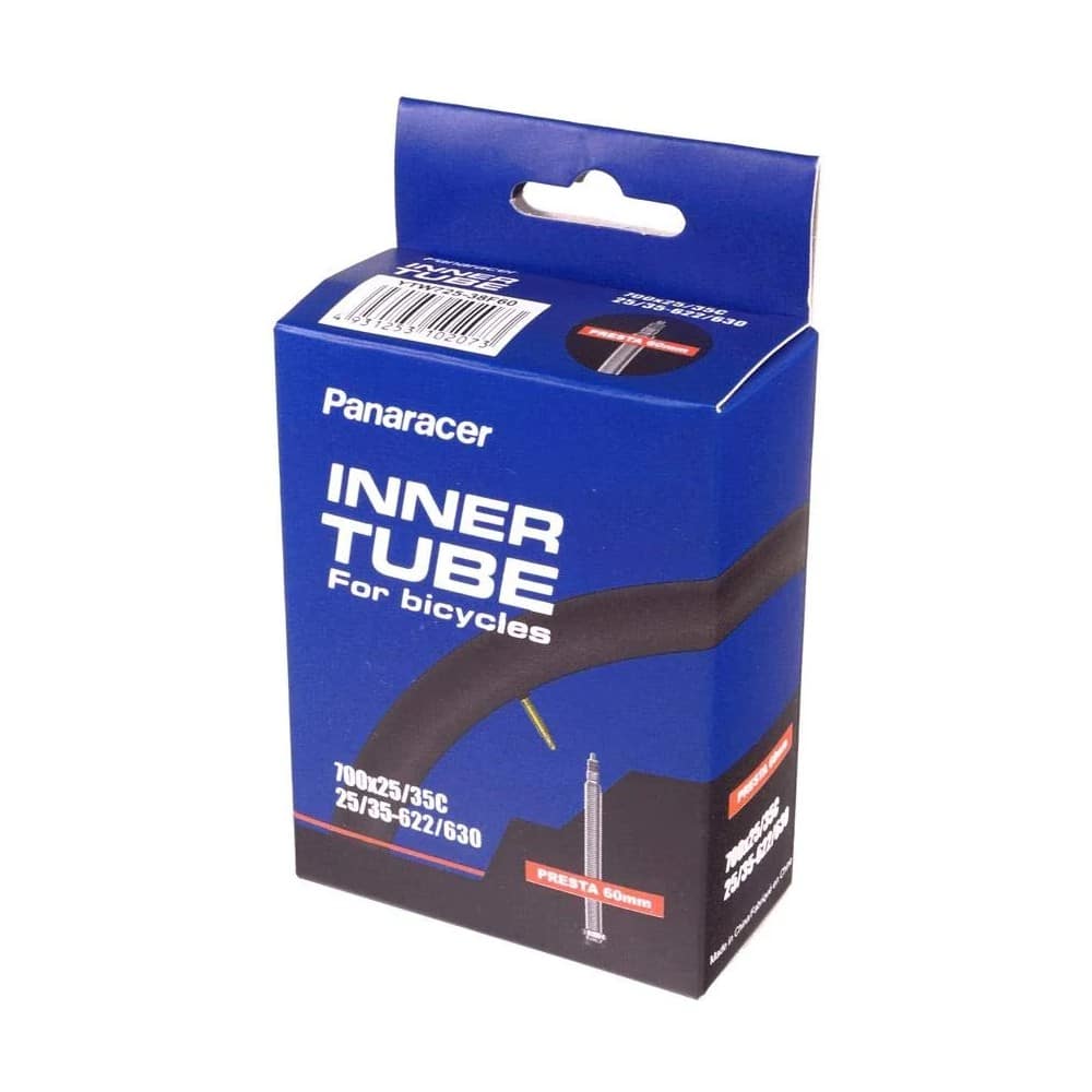 Panaracer Standard inner tube box, 700x25-35C, Presta valve 60 mm (YTW725-38F60)