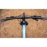 Polygon Sport 680 mm flat handlebar and cockpit of the Polygon Heist 5