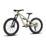 Polygon Siskiu D24 in cream, non-drive side with suspension fork