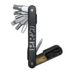 PRO Performance 9-function mini tool opened, alloy body