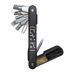 PRO Performance 9-function mini tool opened, alloy body