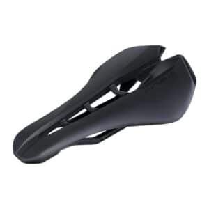 PRO Stealth Superlight one-piece carbon saddle, three-quarter view