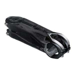 PRO Vibe Carbon road stem, 90 mm, 31.8 mm clamp, three-quarter view