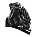 Shimano 105 BR-R7170 rear disc brake caliper, angled view