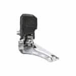 Inner view of the Shimano 105 Di2 FD-R7150 front derailleur showing the motor unit and link springs
