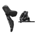 Shimano 105 Di2 ST-R7170 left dual control lever with BR-R7170 front flat mount brake caliper