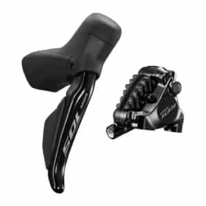 Shimano 105 Di2 ST-R7170 right dual control lever with BR-R7170 rear flat mount brake caliper