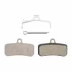 Shimano D03S resin disc brake pads with spring and split pin, for 4-piston MTB brakes