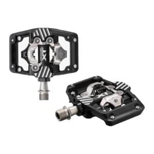 Pair of Shimano Deore XT PD-M8220 SPD trail pedals, black
