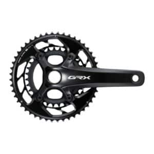 Shimano GRX FC-RX820-2 12-speed gravel crankset with 48-31T chainrings, drive side