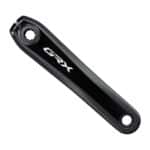 Shimano GRX FC-RX820-2 crankset, non-drive-side crank arm with GRX logo