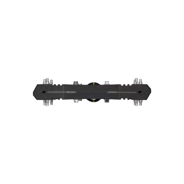Shimano Saint PD-G8040 flat pedal side profile with recessed axle