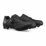 Pair of Shimano SH-XC503 MTB shoes in black, three-quarter view