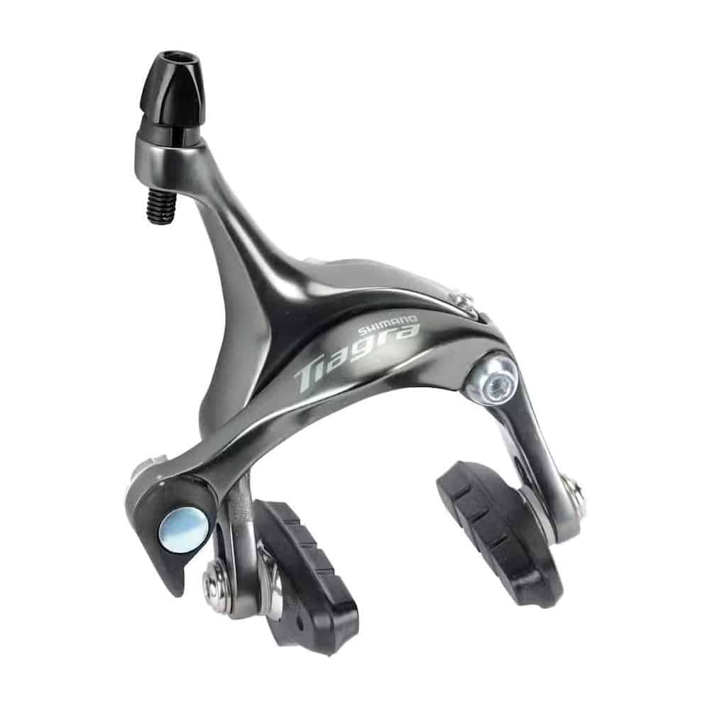 Shimano Tiagra BR-4700 front caliper brake, three-quarter view