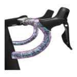 Supacaz Super Sticky Kush Hawaii Oil Slick bar tape on a road bike
